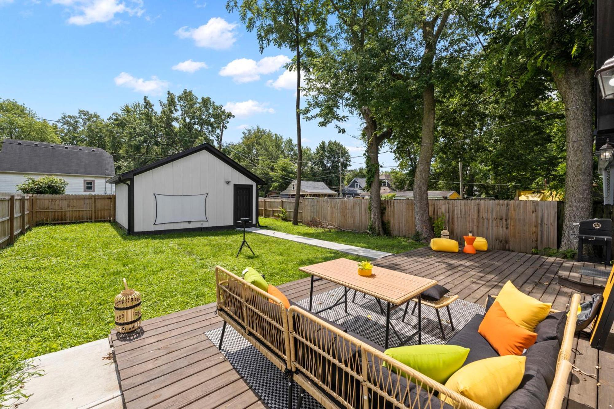 Central Indy 5Bd - Pingpong - Outdoor Movie - Bbq Индианаполис Екстериор снимка